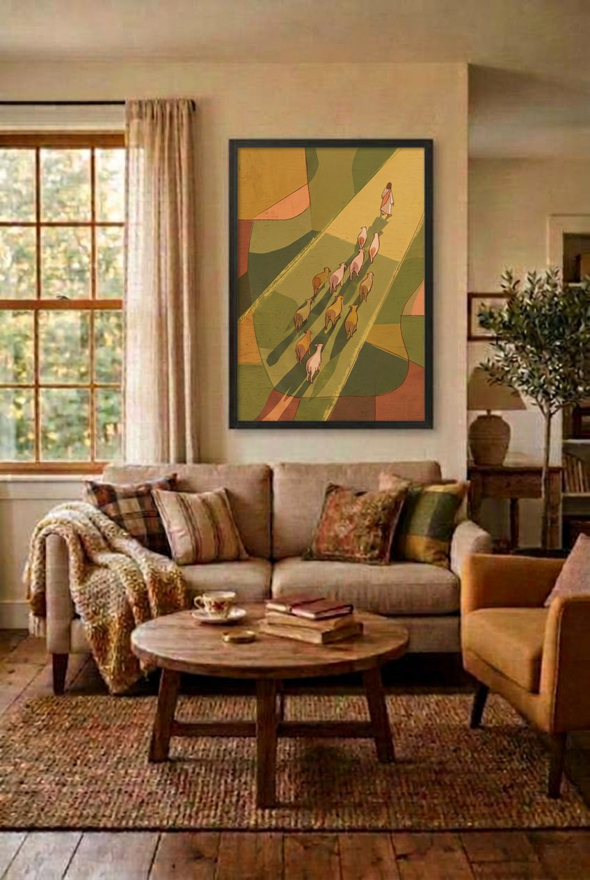 The Sovereignty of Grace - Abstract Christian Wall Art