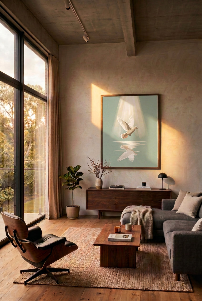 Descend in Peace - Baptism of Christ Wall art