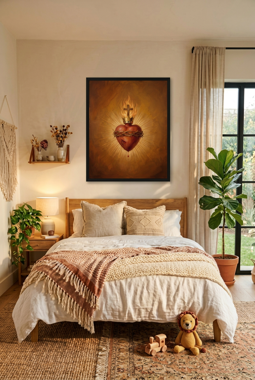 Sovereign Sacrifice – Sacred Heart of Jesus Wall Art
