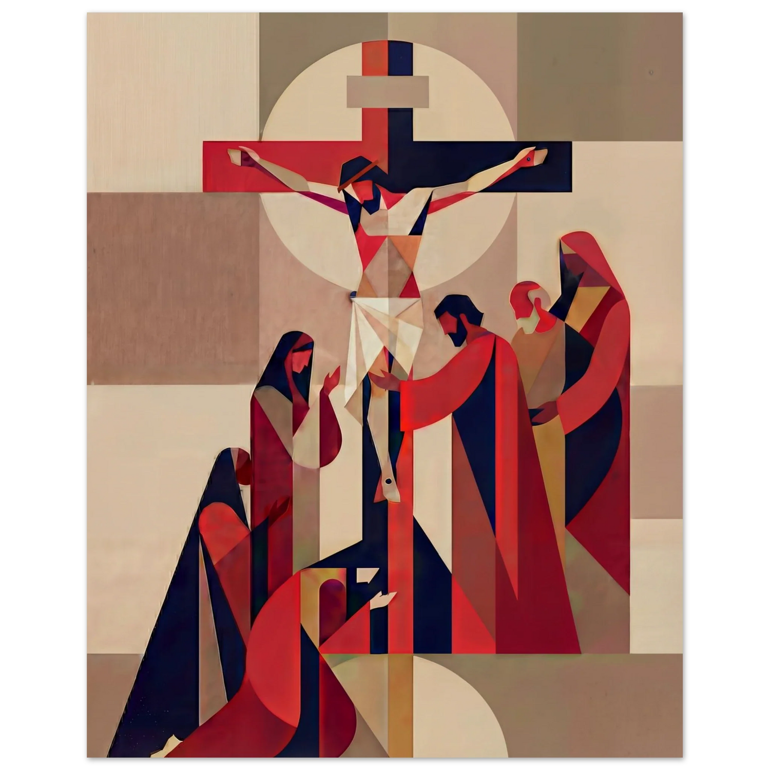 Jesus Crucifixion Art & Cross Paintings