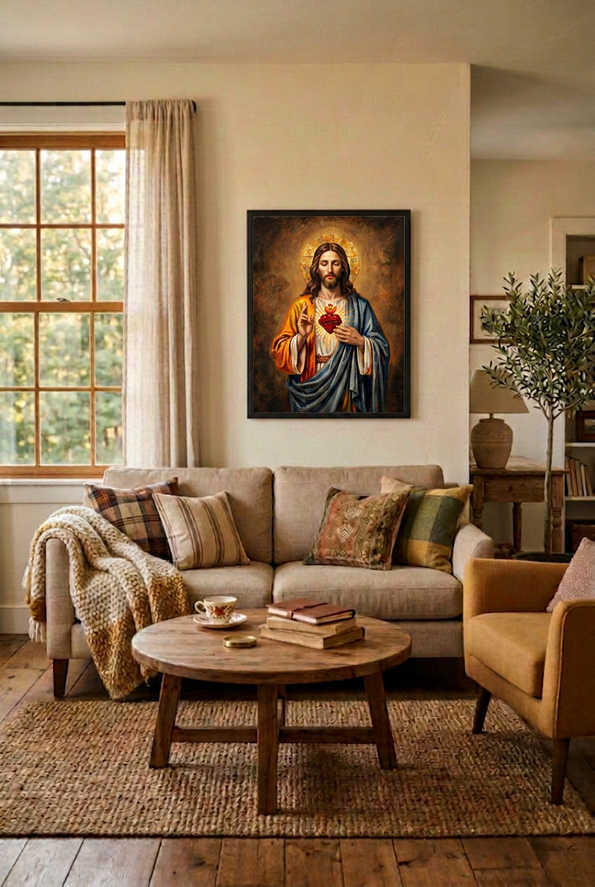 Sacred Heart of Jesus – Fine Art Christian Wall Art