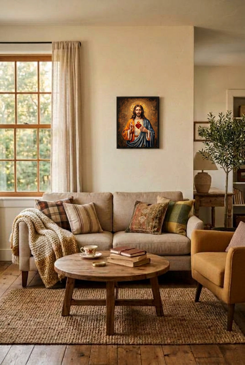 Sacred Heart of Jesus – Fine Art Christian Wall Art