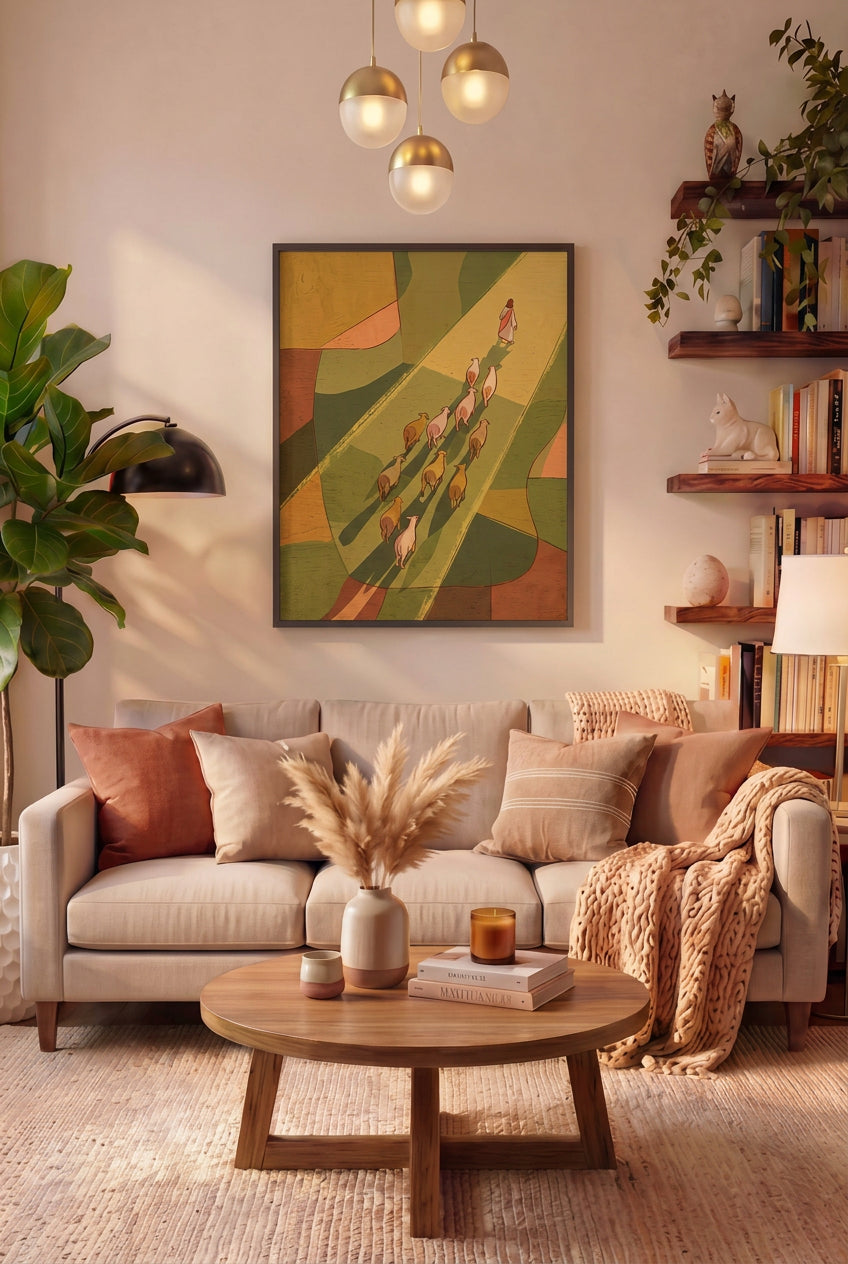 The Sovereignty of Grace - Abstract Christian Wall Art