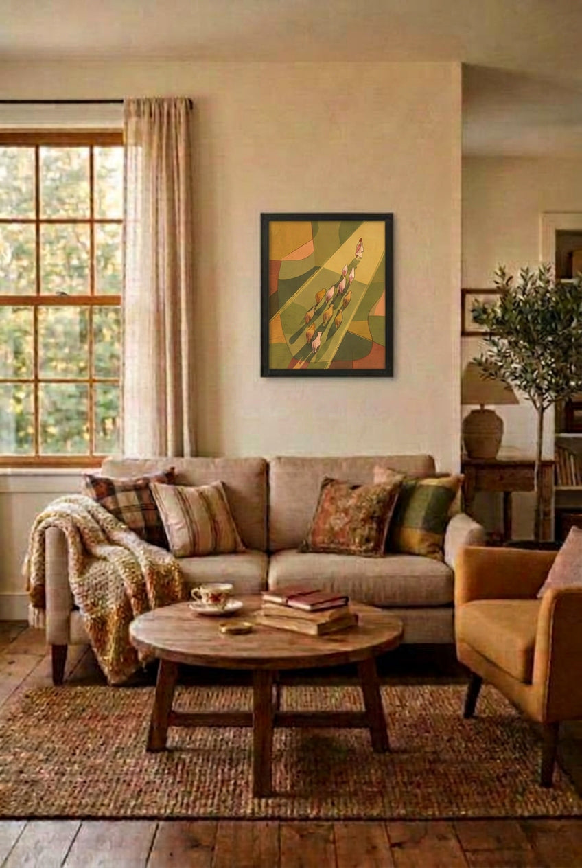 The Sovereignty of Grace - Abstract Christian Wall Art