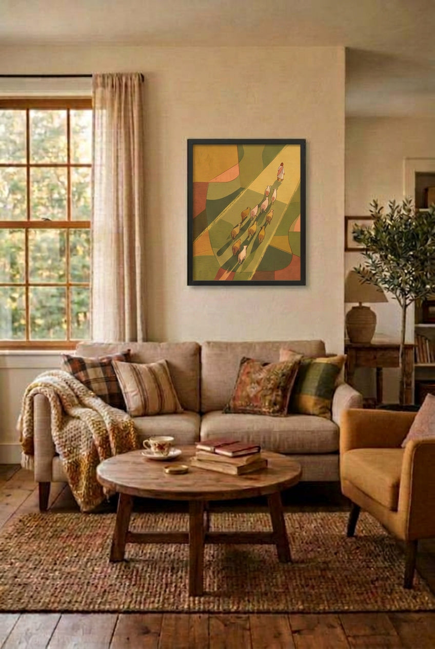 The Sovereignty of Grace - Abstract Christian Wall Art