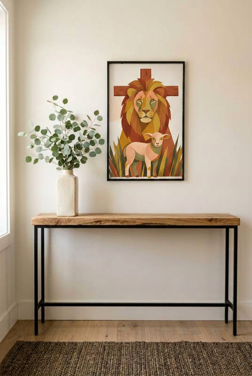 Lion of Judah – Christian Wall Art (The Prophecy Fulfilled)