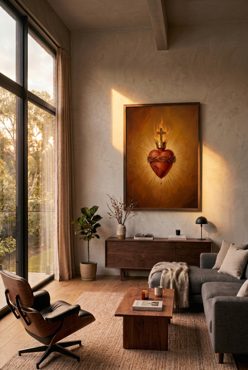 Sovereign Sacrifice – Sacred Heart of Jesus Wall Art