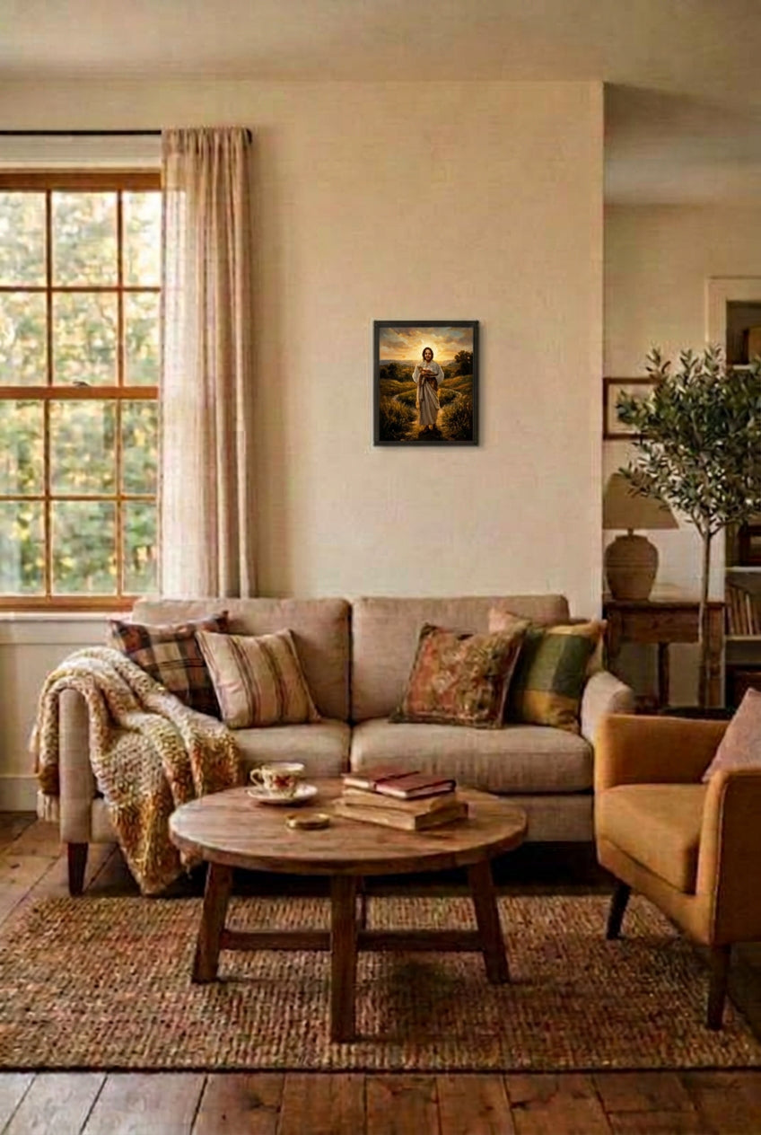 The Good Shepherd – Psalm 23 Jesus Christian Wall Art