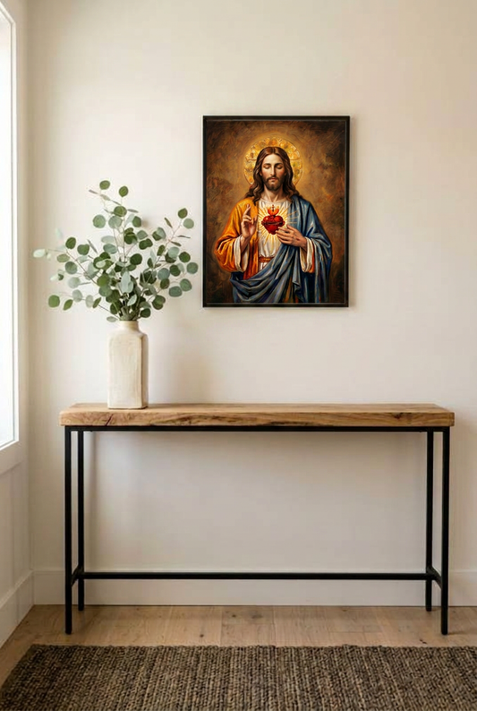 Sacred Heart of Jesus – Fine Art Christian Wall Art