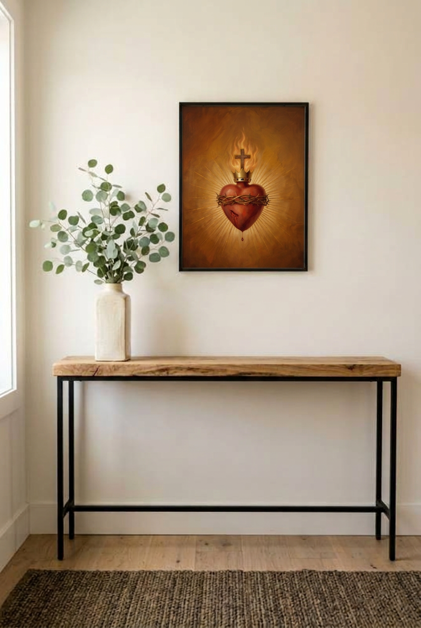 Sovereign Sacrifice – Sacred Heart of Jesus Wall Art