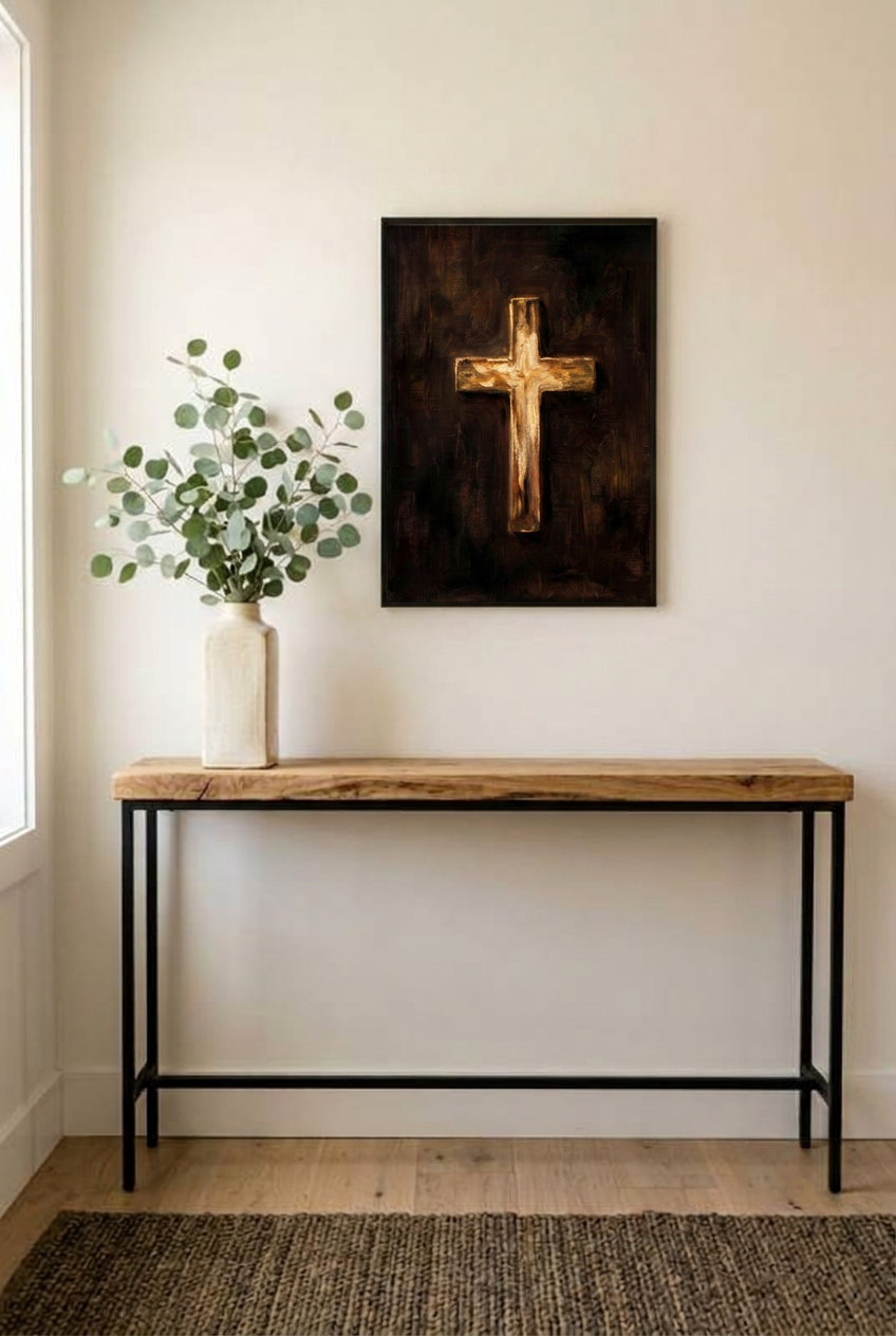 The Light of the World – Cross Wall Art